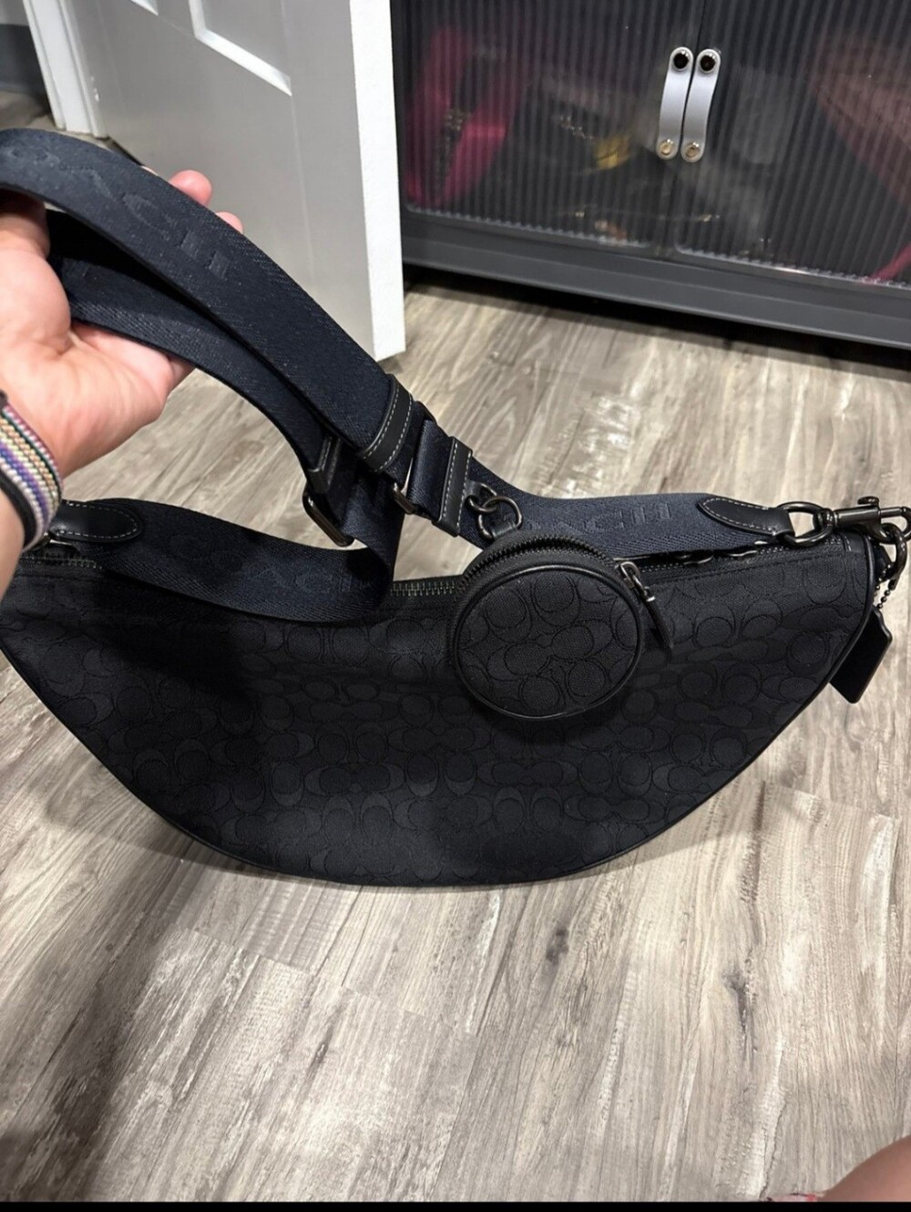 Coach Hall Soft Sling Bag Crossbody